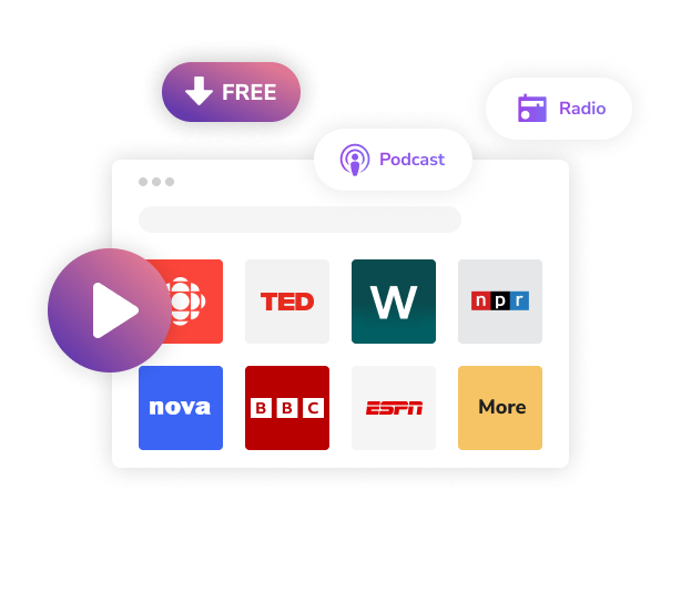 télécharger podcast et radio