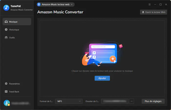 Ouvrez TunePat Amazon Music Converter