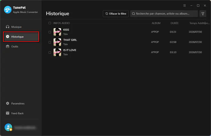 Écoutez votre Apple Music