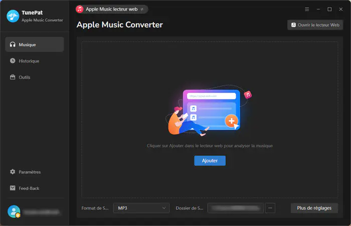 Lancez TunePat Apple Music Converter