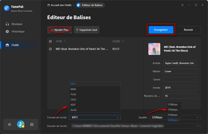 Éditeur de Balises