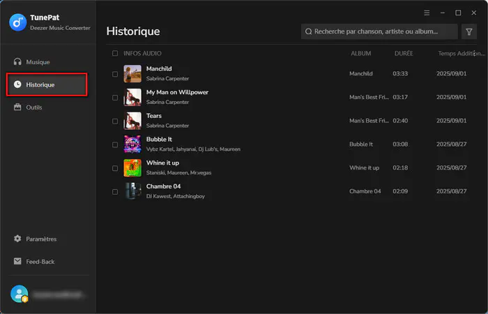 Profitez de la musique Deezer HiFi