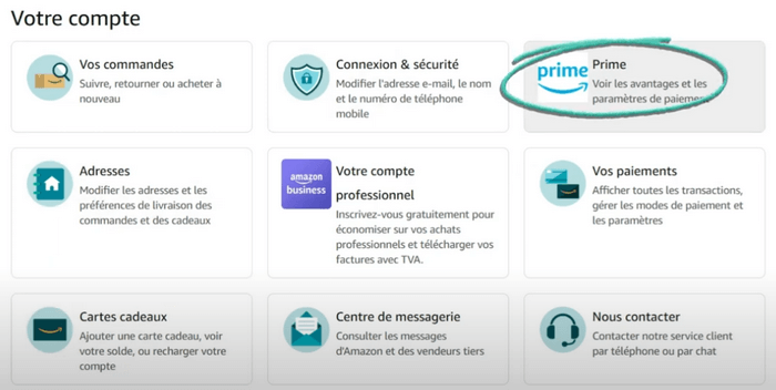 accéder à votre compte