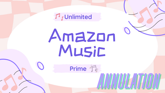 Annuler l'abonnement d'Amazon Music