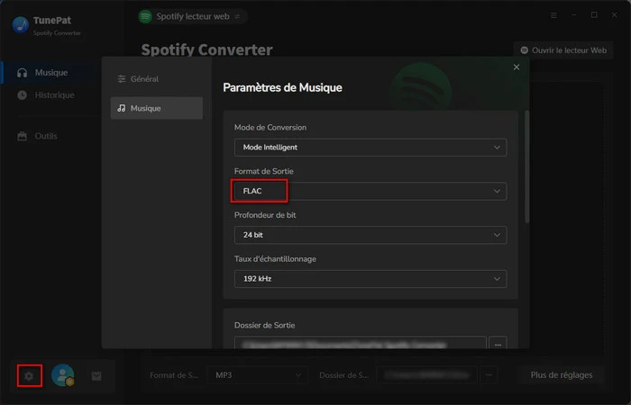 Personnalisez les paramètres
