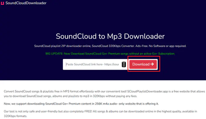 SoundCloudDownloader
