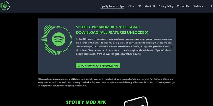 SpotiMody Spotify Mod APK