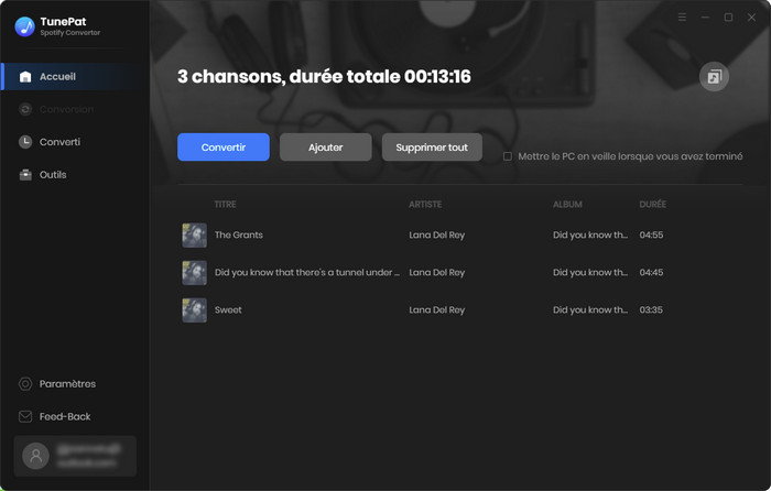 Commencer à convertir