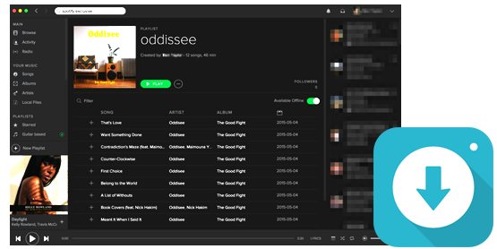 Télécharger de la musique de Spotify vers un ordinateur
