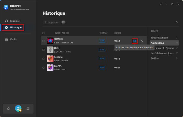 Historique